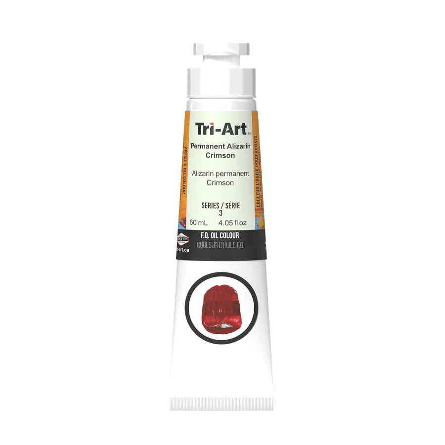 Tri-Art Oil Colours - Permanent Alizarin Crimson