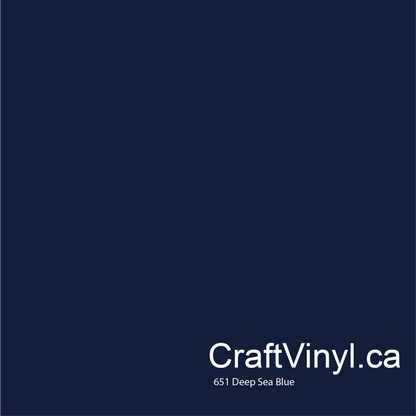 Oracal 651 Glossy Deep Sea Blue Vinyl #562 sheets and rolls