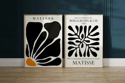 Matisse Art Print Set: Mid-Century Modern Giclee Duo