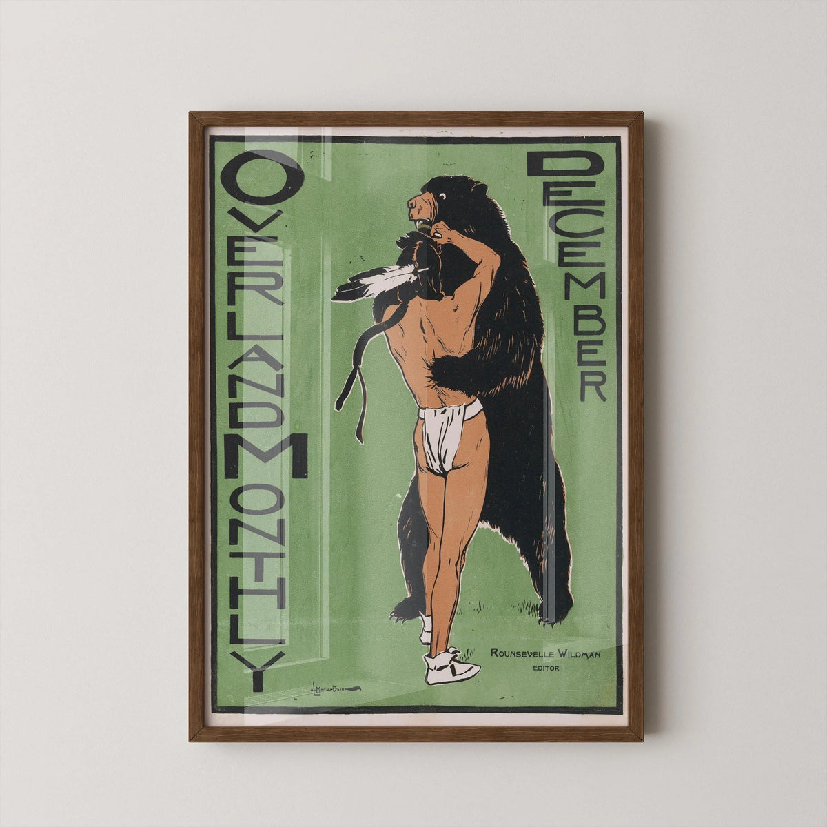 Maynard Dixon American West Vintage Magazine Cover Art Print