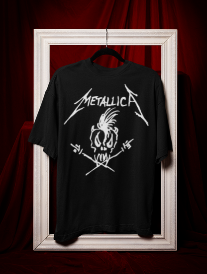 Metallica - T-shirt noir Scary Bones