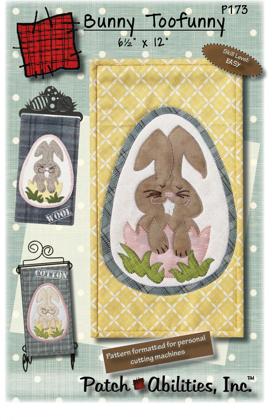 Patch Abilities - P173 Lapin Trop rigolo Patron