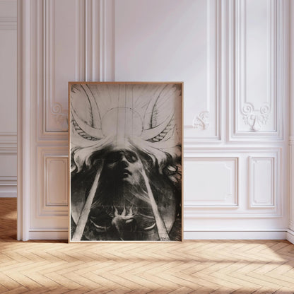 Impression Giclée Jean Delville Parsifal : Art Symboliste, Avec ou Sans Cadre