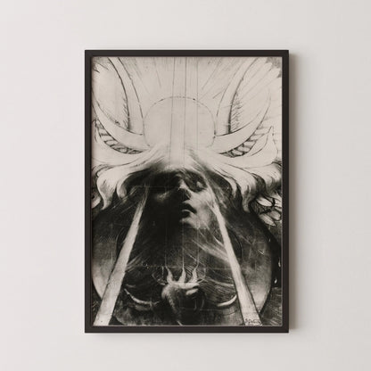 Impression Giclée Jean Delville Parsifal : Art Symboliste, Avec ou Sans Cadre
