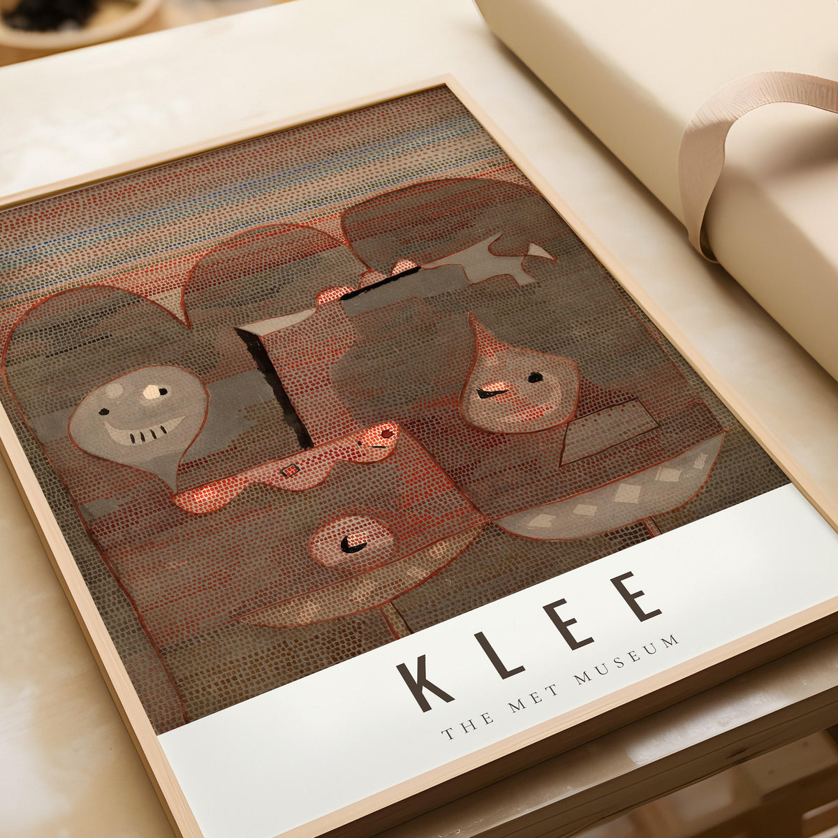 Paul Klee - Barbarian Sacrifice | Modern Abstract Art (Available handframed or unframed)