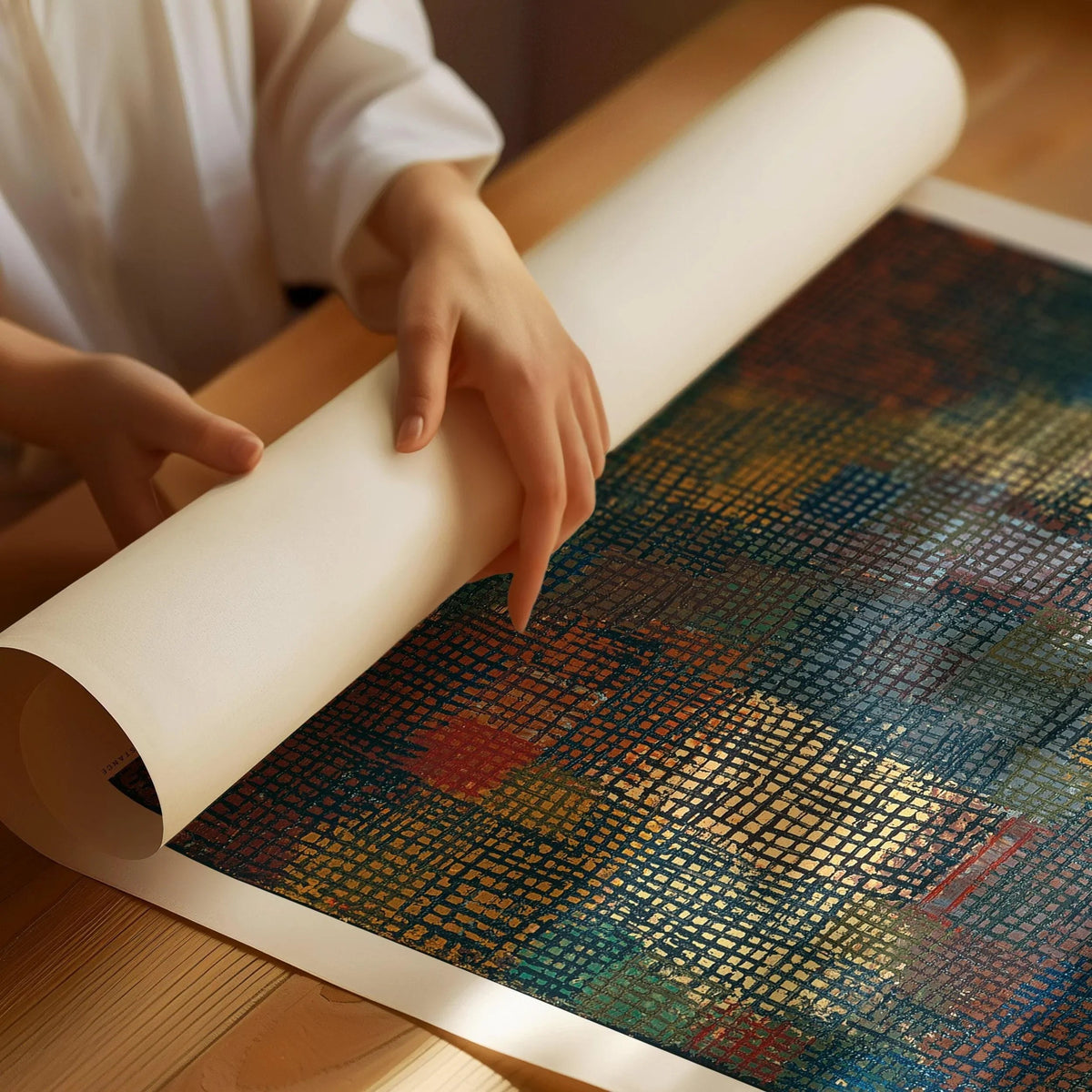 Paul Klee - Colours from a Distance | Modern Abstract Art (Available handframed or unframed)
