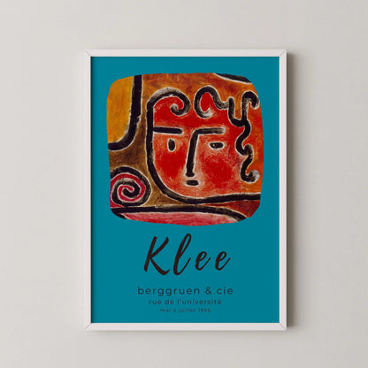 Paul Klee 'Hot Blooded Girl' Exhibition Giclee Print