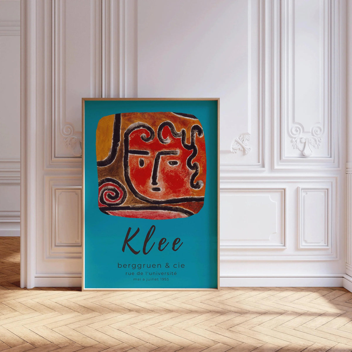 Paul Klee 'Hot Blooded Girl' Exhibition Giclee Print
