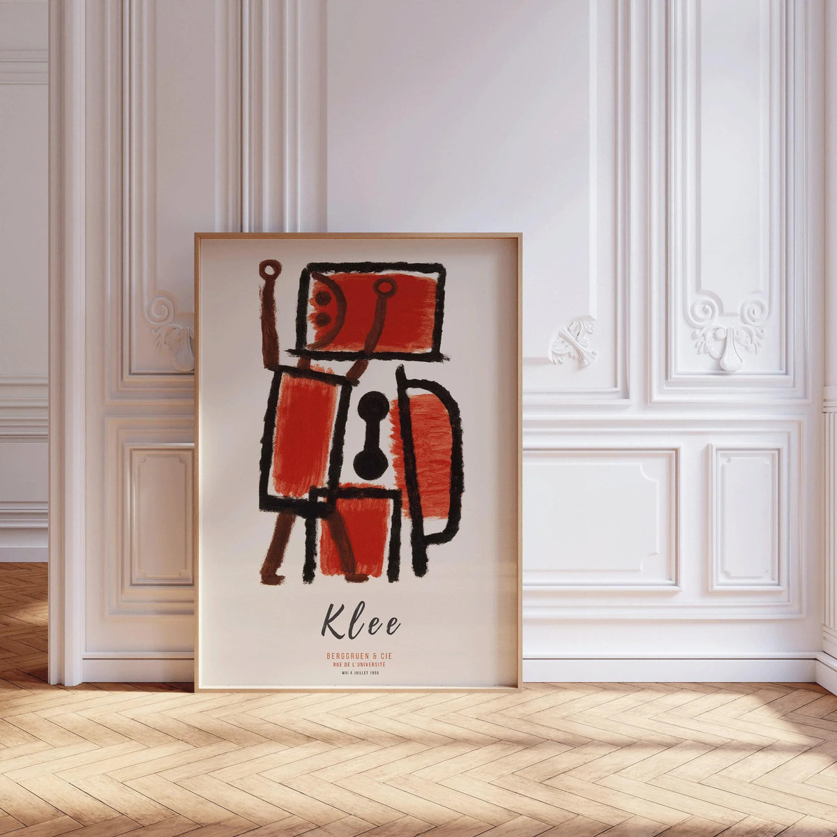Paul Klee - Locksmith | Modern Art Exhibition Poster (available handframed or unframed)