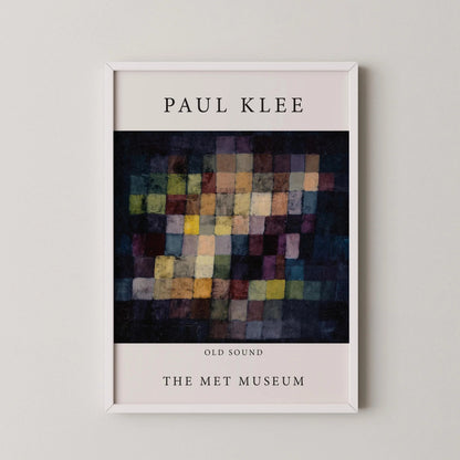 Paul Klee - Old Sound | Modern Art Exhibition Poster (available handframed or unframed)