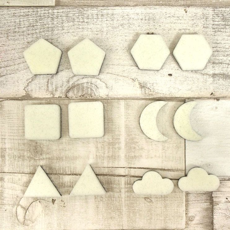 Premier Craft Tools - Ensemble de formes en mousse à estomper 2
