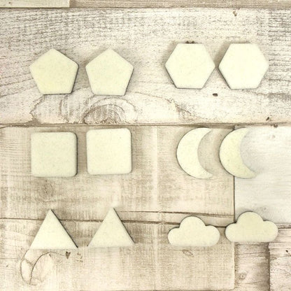Premier Craft Tools - Ensemble de formes en mousse à estomper 2