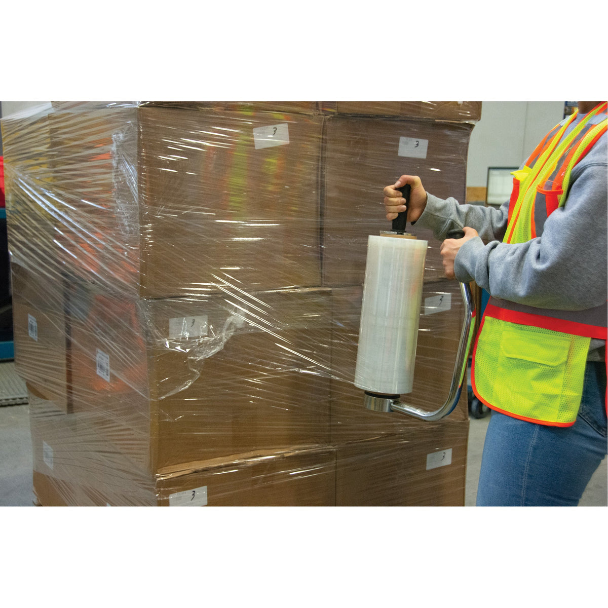 Stretch Wrap, Cast, 50 Gauge (13 micrometers), 14" x 1500'