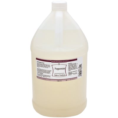 Peppermint Bakery Emulsion - 4 oz. - 16 oz. - 1 Gallon - 5 Gallons - Bakery Emulsions Canada - Ships Free Within Canada on Orders Above CAD $199