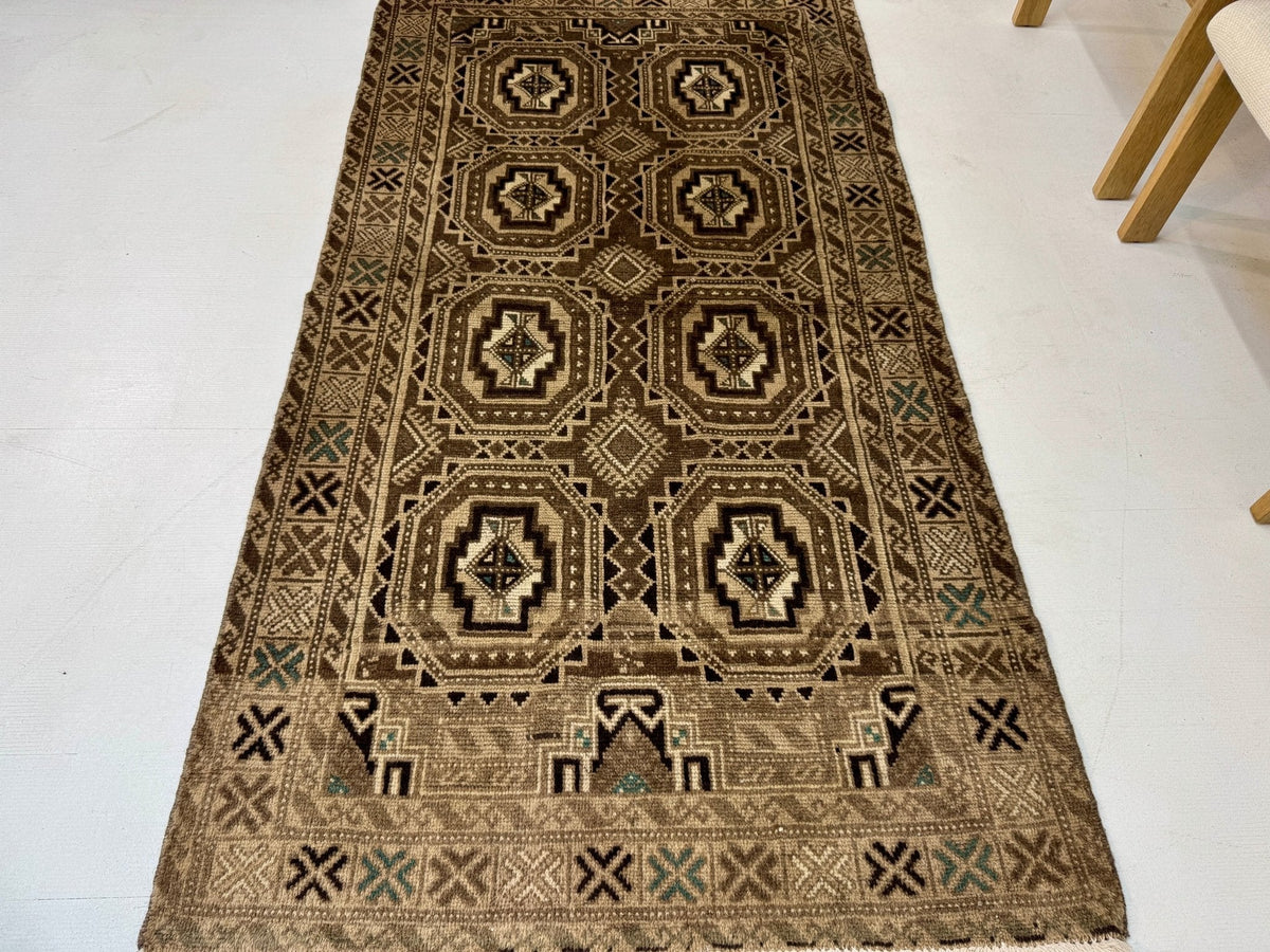 Persian Baluch Rug | 3' 3” x 6' 3"