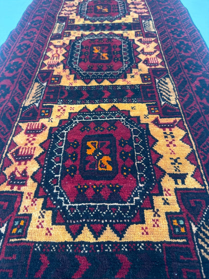 Persian Baluch Runner Rug | 2' 1” x 5' 7"