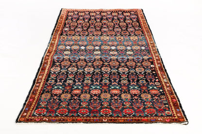 Persian Hamadan Runner Rug | 3' 9" x 9' 2"