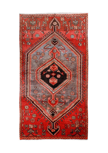 Persian Zanjan Rug | 3' 8” x 7'