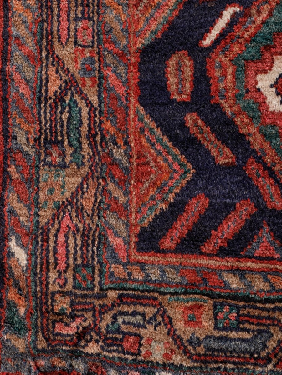 Persian Hamadan Runner Rug | 3' 5” x 8' 11"
