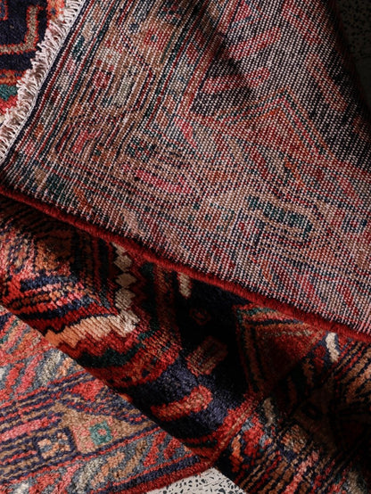 Persian Hamadan Runner Rug | 3' 5” x 8' 11"