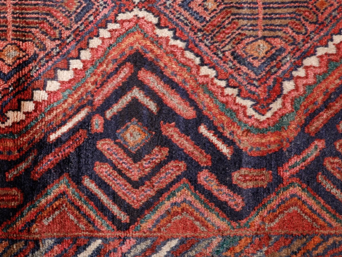 Persian Hamadan Runner Rug | 3' 5” x 8' 11"
