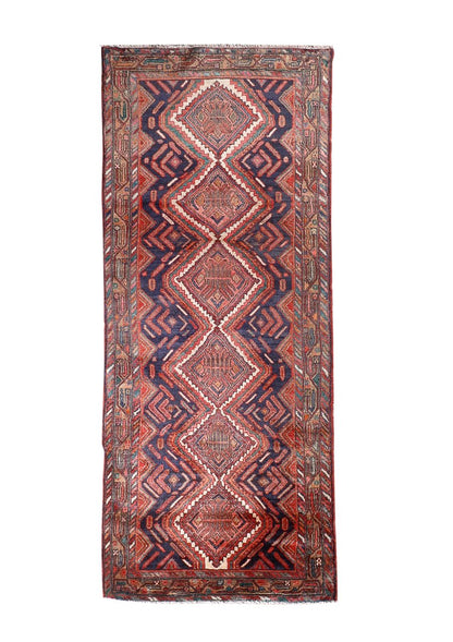 Persian Hamadan Runner Rug | 3' 5” x 8' 11"