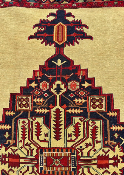 Persian Heriz Suzani Soumak | 4' 1" x 7'
