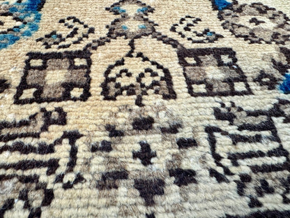 Persian Hosseinabad Runner Rug | 3' 8” x 10' 2"