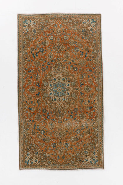 Persian Kashan Rug | 4' 3" x 8' 5"