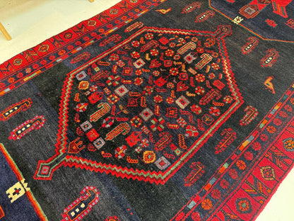 Persian Kurdi Rug | 4' 4” x 11' 2"