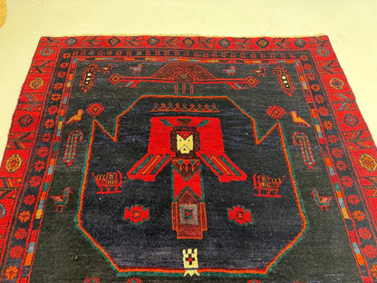 Persian Kurdi Rug | 4' 4” x 11' 2"