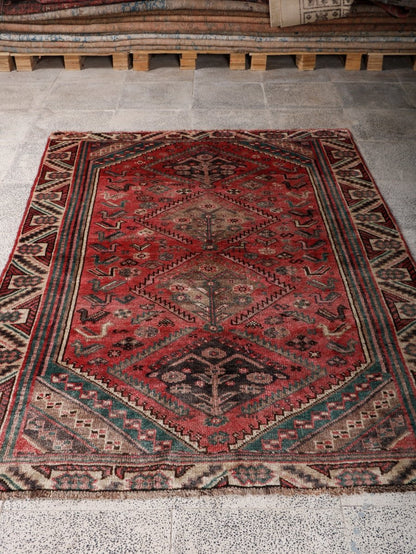 Persian Shiraz Rug | 4' 9” x 6' 9"