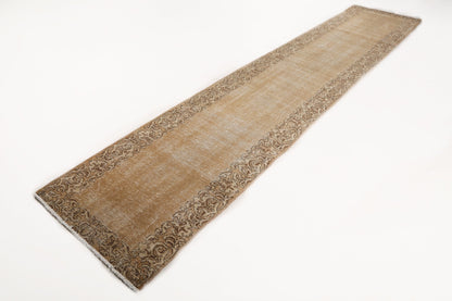 Persian Tabriz Runner Rug | 2' 9" x 14' 1"