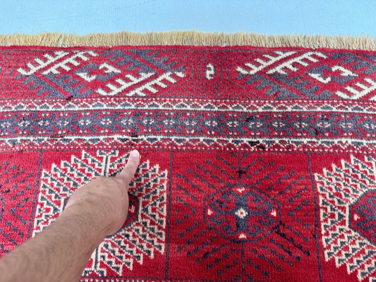 Persian Turkmen Rug | 10' x 12' 7"