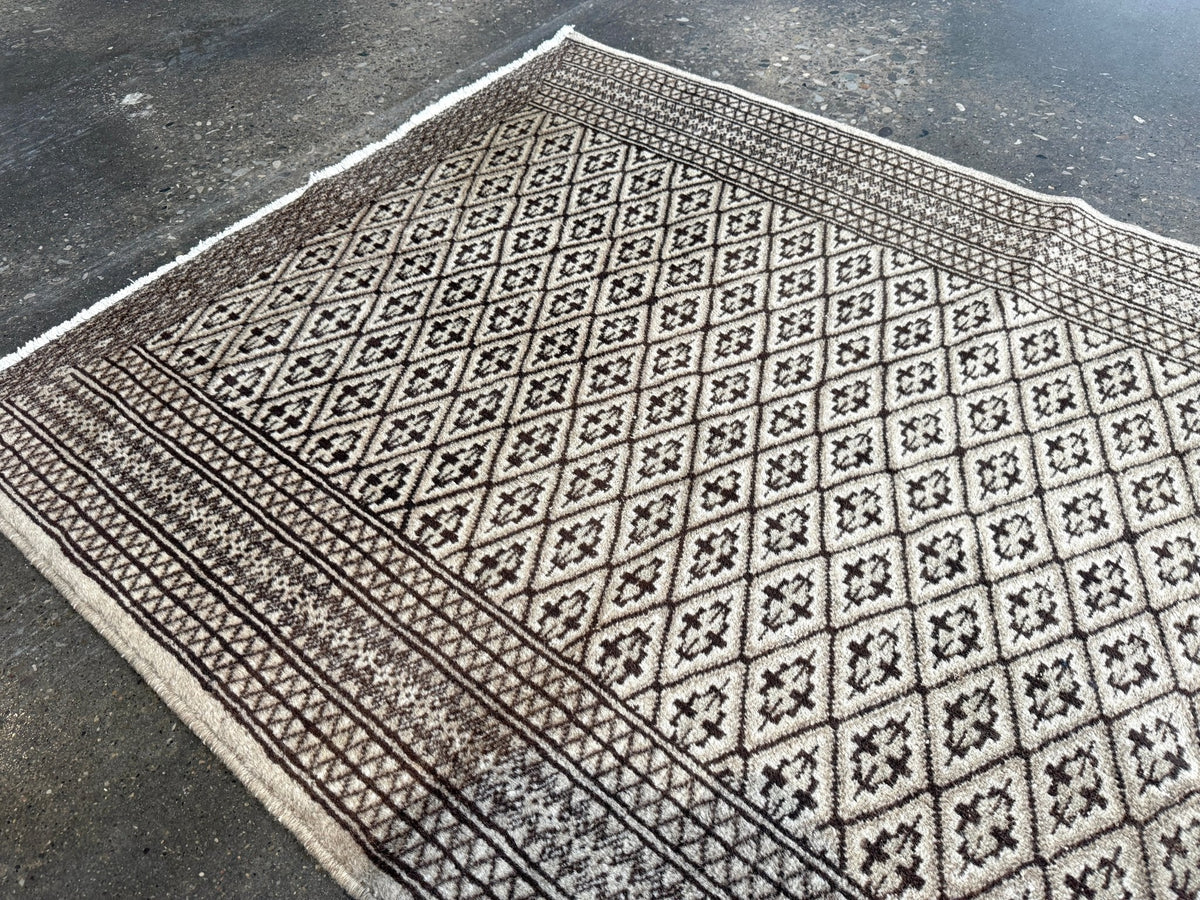 Persian Turkmen Rug | 3' 3" x 4' 5"