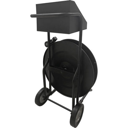 Dévidoir de feuillard, feuillards polyester/acier/polypropylène, diamètre intérieur mandrin 16"/8", largeur de rouleau 3"/8"/6"