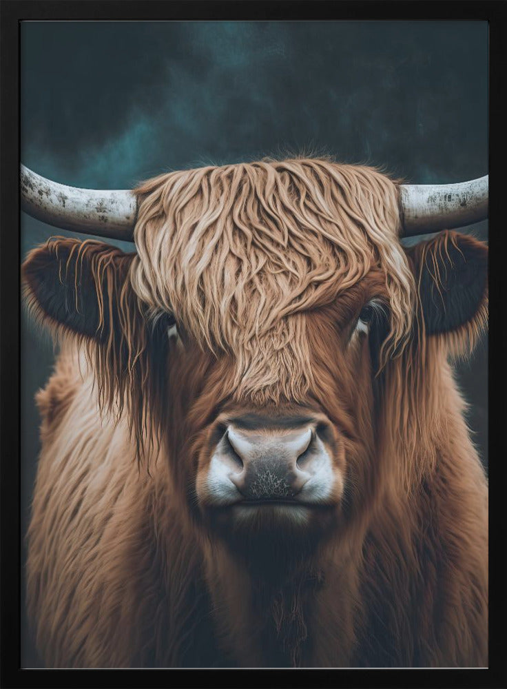 Wall Art Highland Cow