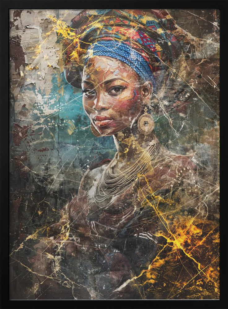 Wall art African Art Illustration Wallart 067