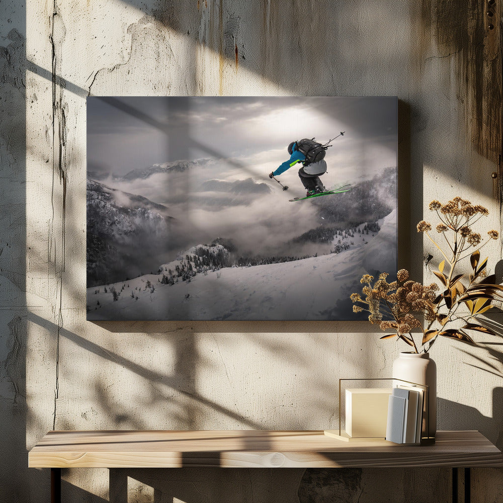 Décoration murale Ski de randonnée