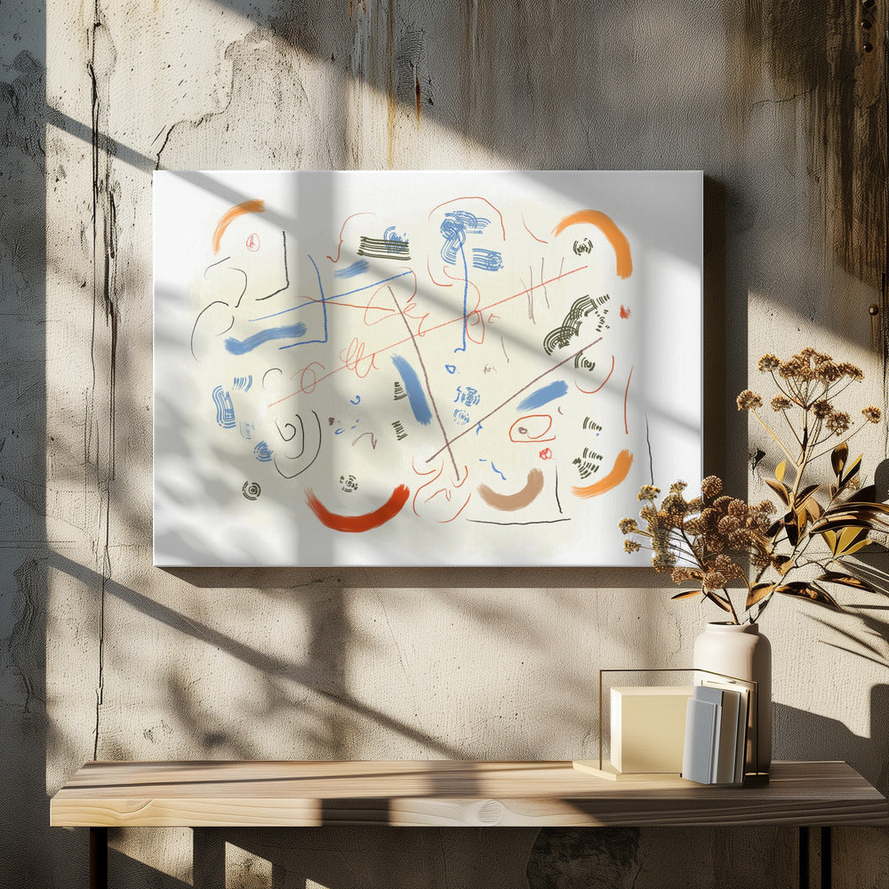 Art mural Tang