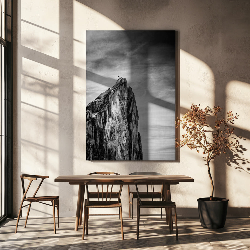 Wall Art Balancing between Earth and Sky