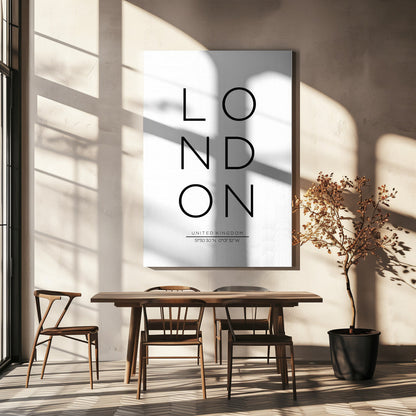 Wall art LONDON