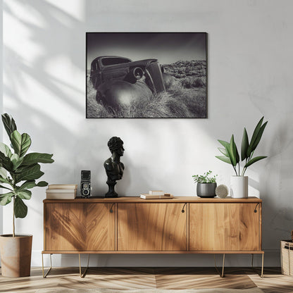 Wall art Disposed-Car