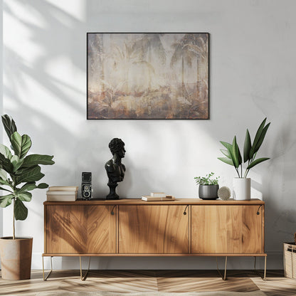 Wall art Jungle Leaves Art Illustration Wallart 45