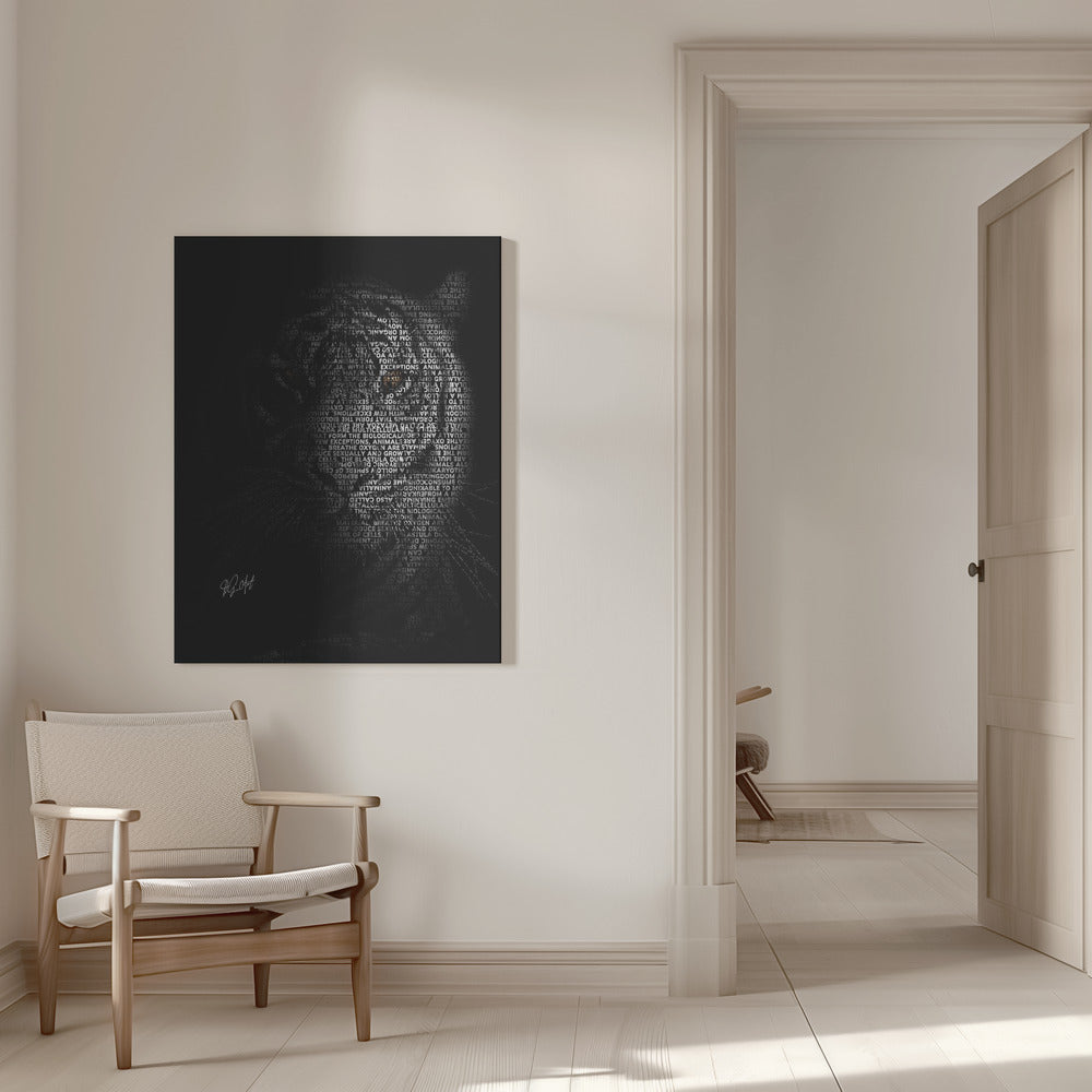 Wall art The Tiger