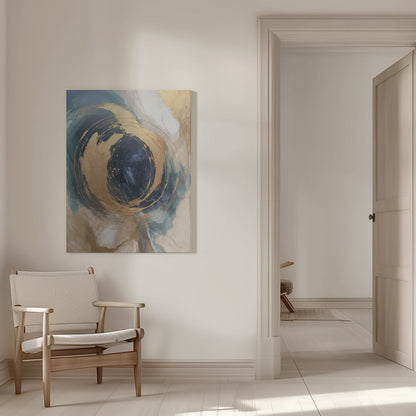 Wall art Golden Vortex