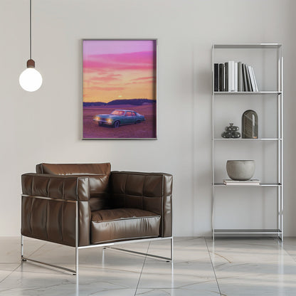 Wall art Serene View. Car Lover