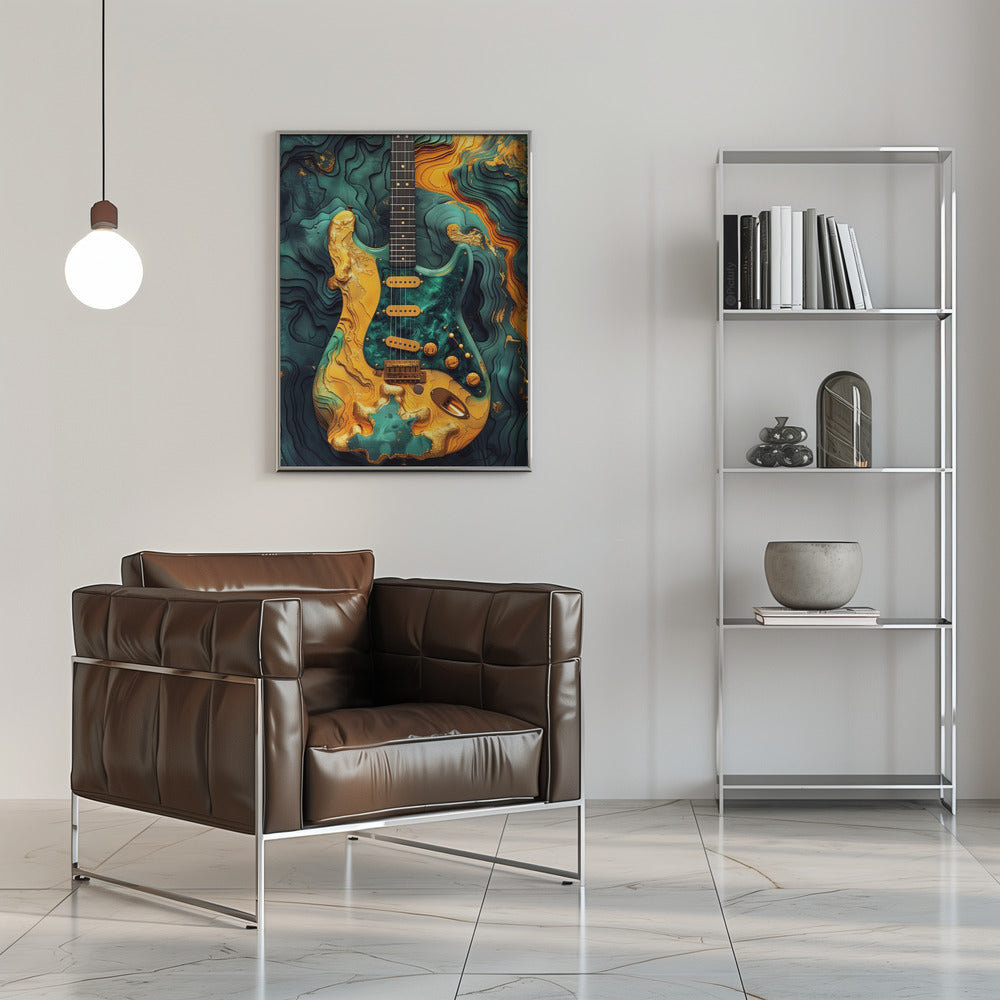 Music Guitar 1 Canvas Print