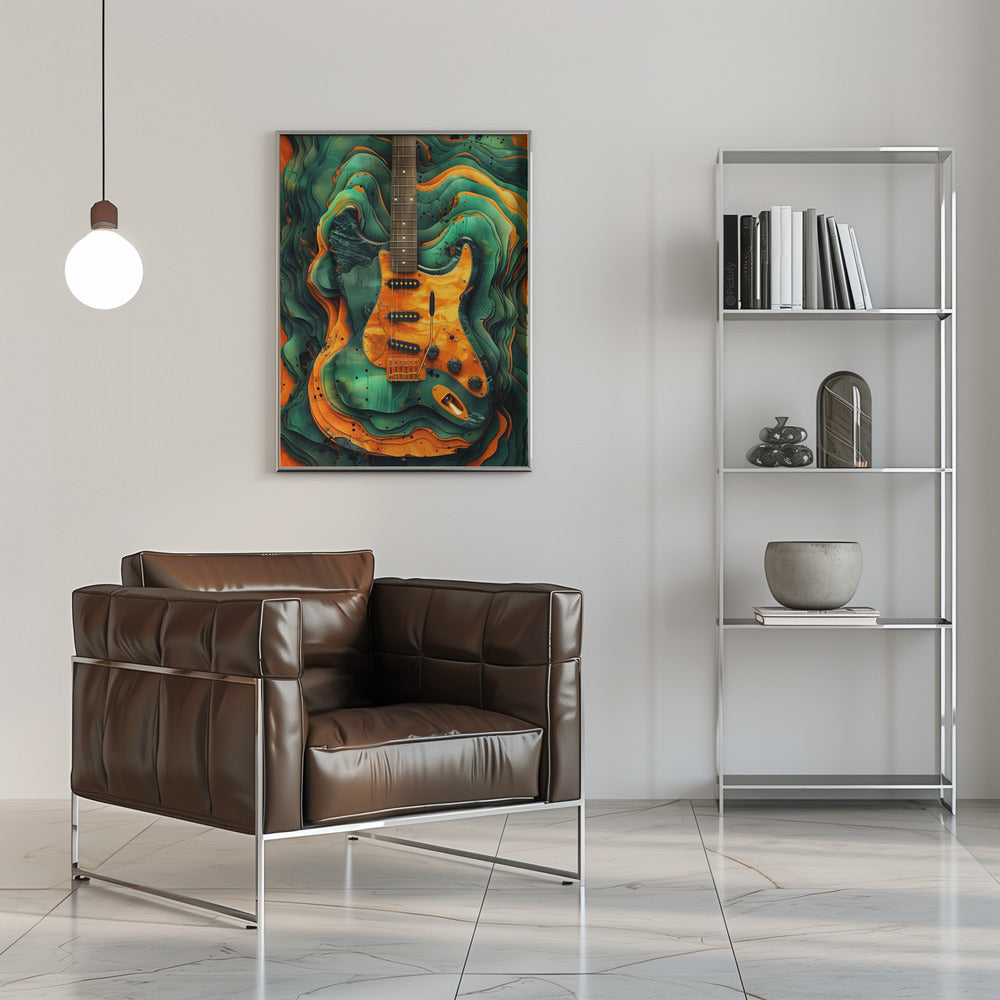 Music Guitar 4 Canvas Print