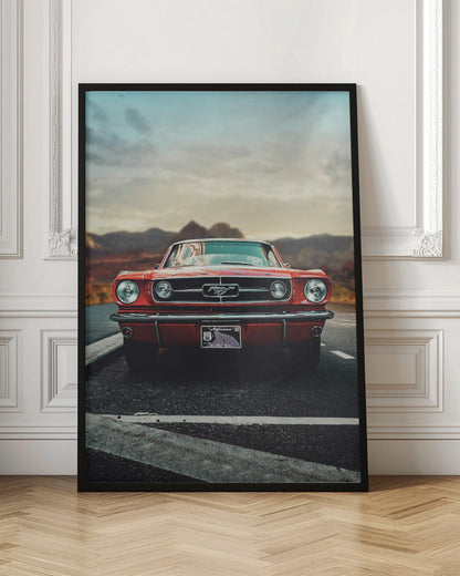 Décoration murale Voiture vintage Amour